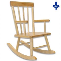 CHAISE BERCANTE BOIS NATUREL PETITE